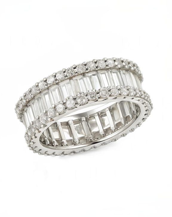Radiant Baguette Eternity Band